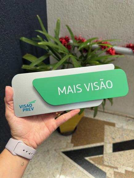 Placa Identificação de Sala - Modelo Adamantium