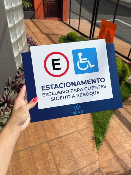 Placa Identificação de Sala - Modelo Ágata 32x26