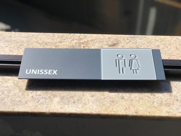 Placa Identificação de Sala - Modelo Fuchsita Acrilico