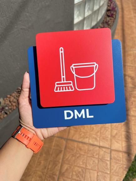 Placa Identificação Dml