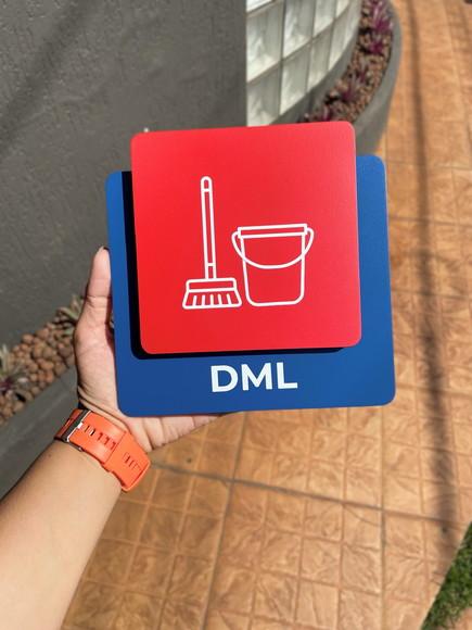 Placa Identificação Dml