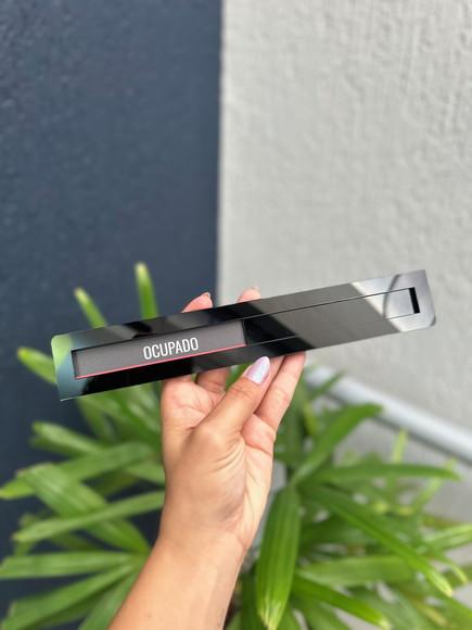 Placa Identificação Porta - Livre Ocupado