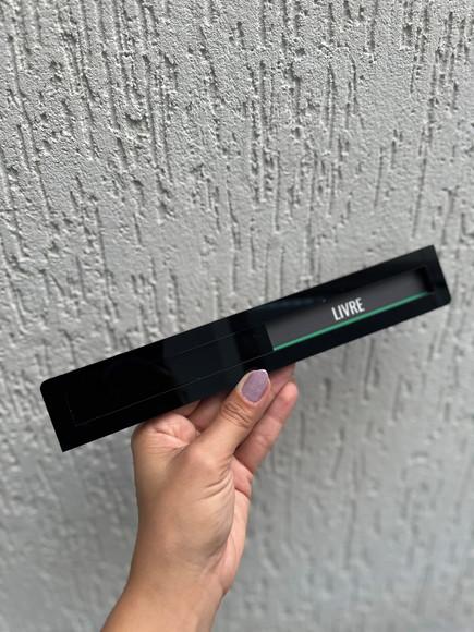 Placa Identificação Porta - Livre Ocupado