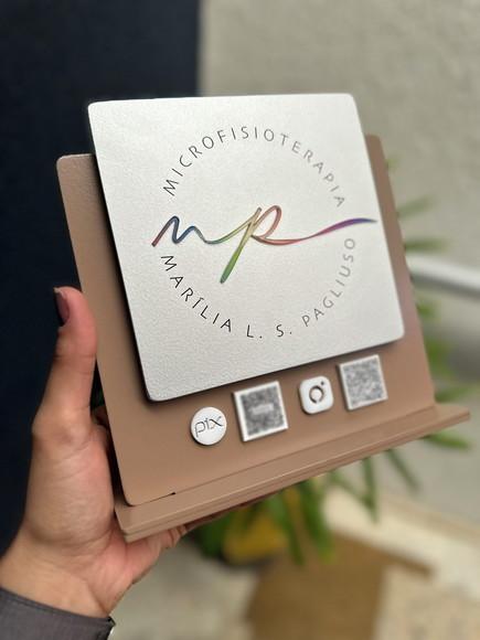 Placa Pix Personalizada