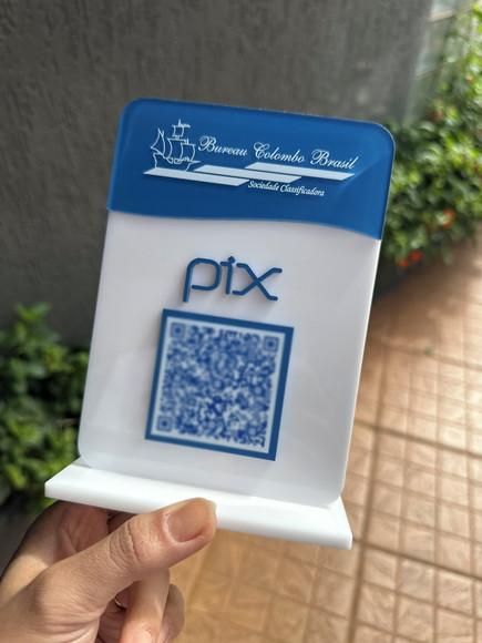 Placa Pix Personalizada 16
