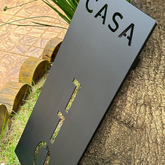 Placa Residencial - Número Casa 70x30