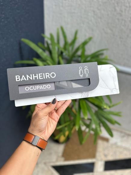 Placas Modelo Ametista e Flash Livre / Ocupado