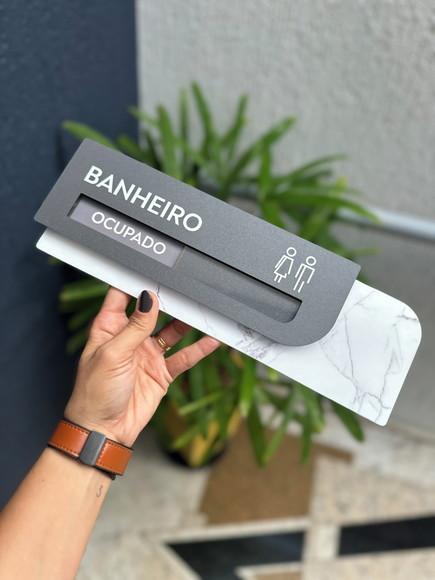 Placas Modelo Ametista e Flash Livre / Ocupado