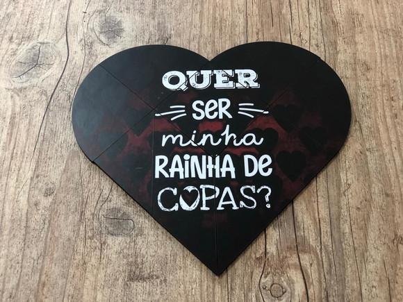 Tangram Quer ser minha rainha de copas