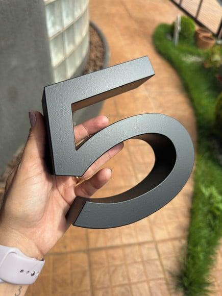 Algarismo Personalizado Galvanizado