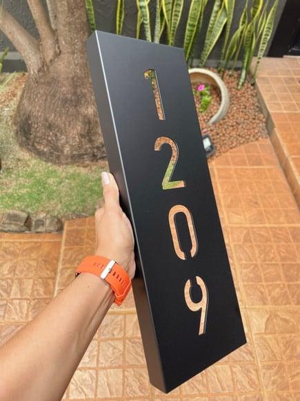 Algarismo Residencial Estruturado - 4 Dígitos 15x45