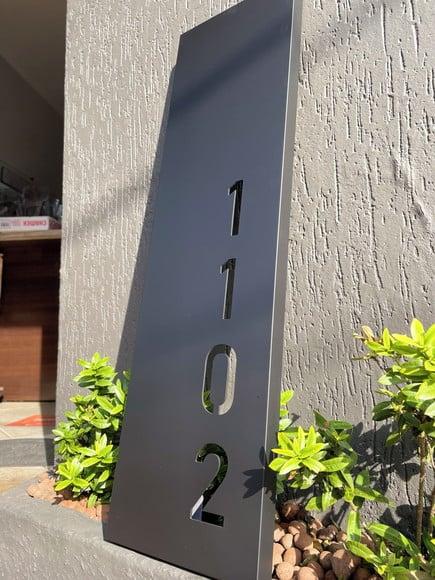 Algarismo Residencial Estruturado - 4 Dígitos 25x90