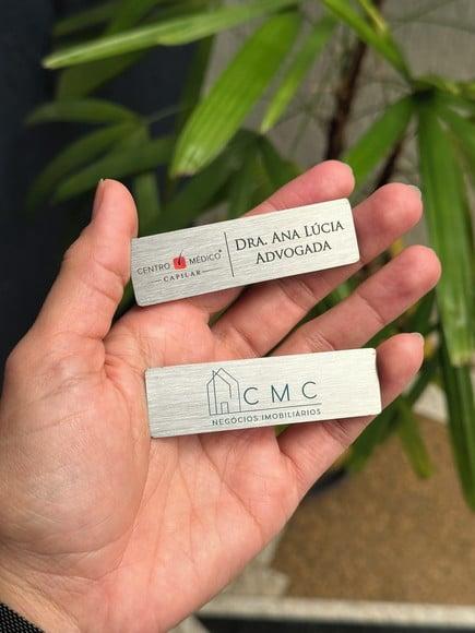Broche Personalizado Seu Logo Fechamento Ímã