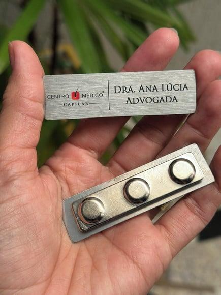 Broche Personalizado Seu Logo Fechamento Ímã