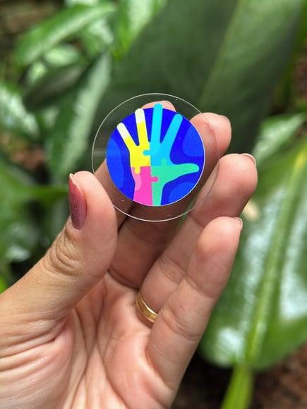 Broche Personalizado Seu Logo Fechamento Ímã