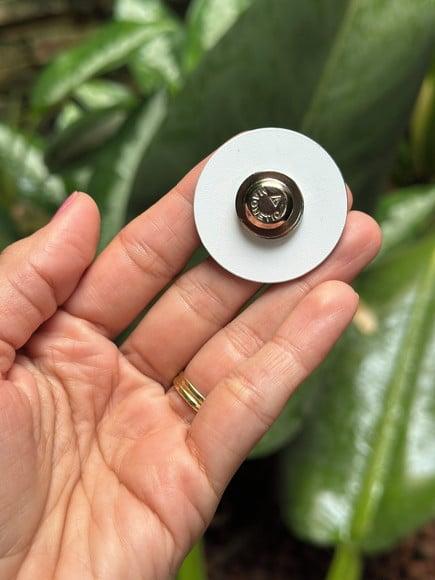 Broche Personalizado Seu Logo Fechamento Ímã