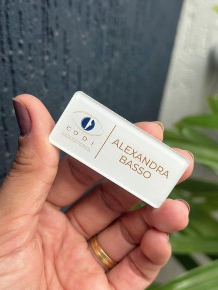 Broche Personalizado Seu Logo Fechamento Ímã