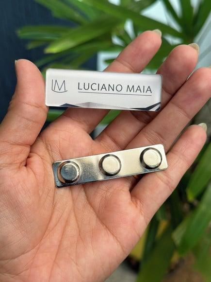 Broche Personalizado Seu Logo Fechamento Ímã