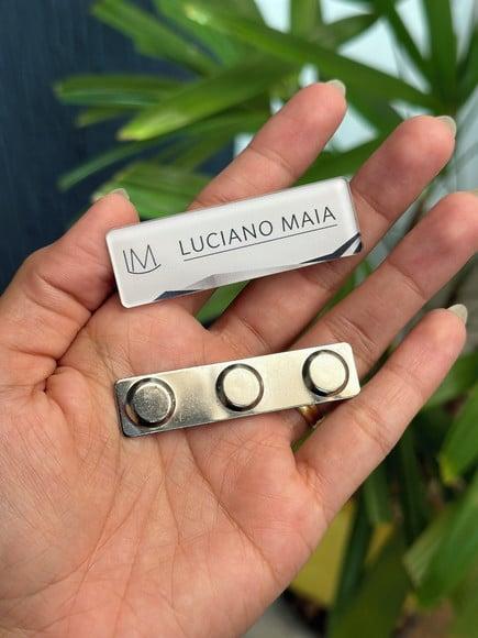 Broche Personalizado Seu Logo Fechamento Ímã