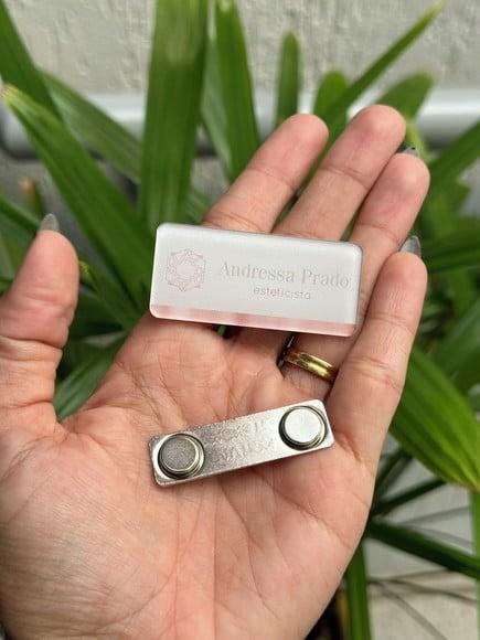 Broche Personalizado Seu Logo Fechamento Ímã