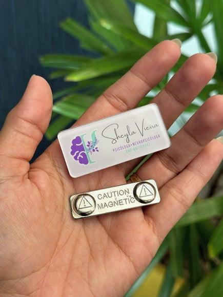 Broche Personalizado Seu Logo Fechamento Ímã
