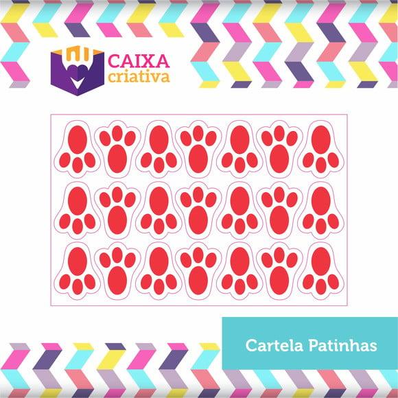 Cartela Patinhas Coelhinho da Páscoa
