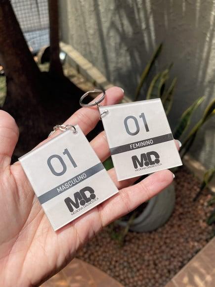 Chaveiro mdf e Acrílico Personalizado
