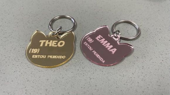 Chaveiro Acrílico Personalizado