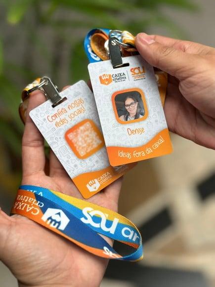 Credencial com Cordão Personalizado