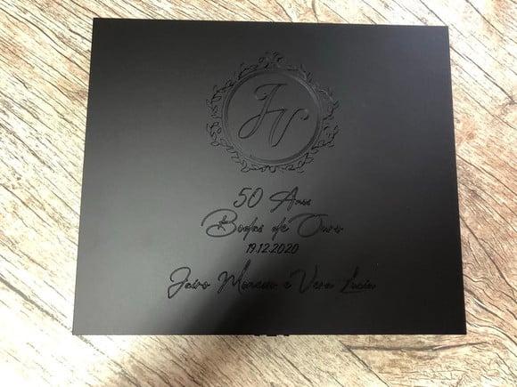 Estojo de Homenagem Mdf- 32x27cm