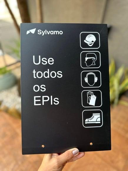 Placa Acm Personalizado - 21x29,7