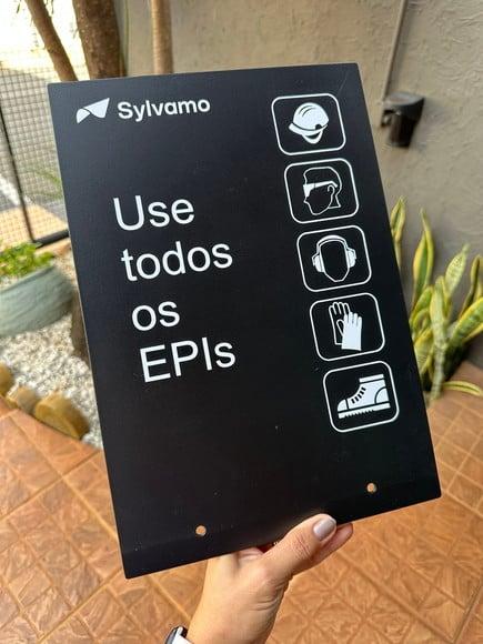 Placa Acm Personalizado - 21x29,7