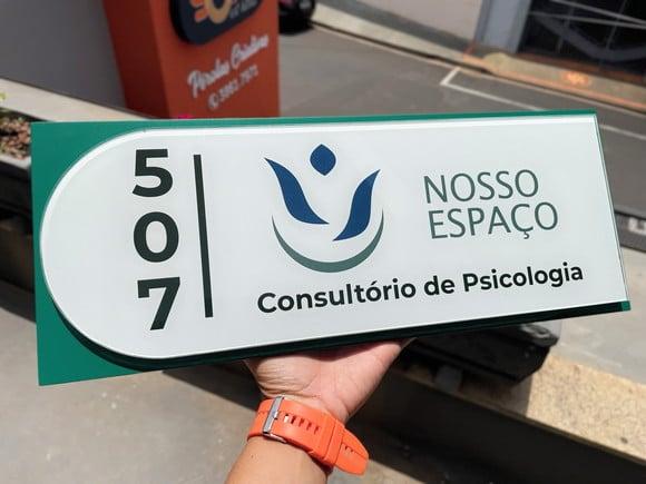 Placa de Comércio - Frente 41x16