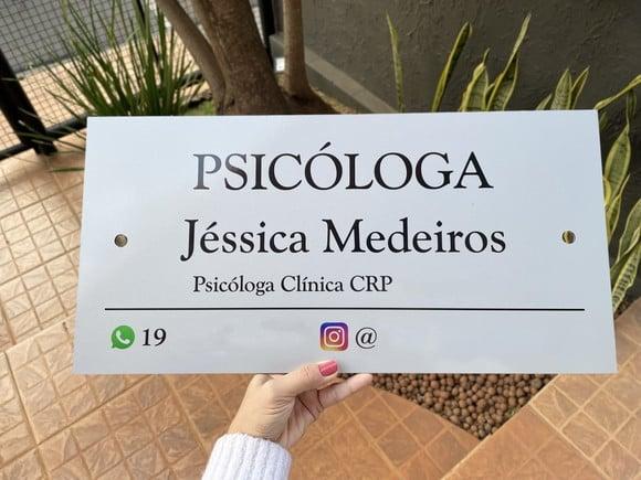 Placa de Comércio - Frente 50x25