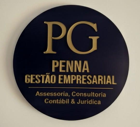 Placa de Comércio - Frente 60x60