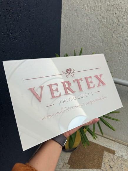 Placa de Comércio com Sobreposição em Acrílico - 40x24
