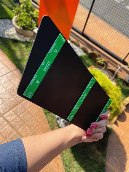 Placa de Identificação de Sala - Caulim 25x8,5