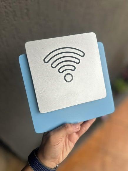 Placa de Identificação de Sala - Modelo Ágata