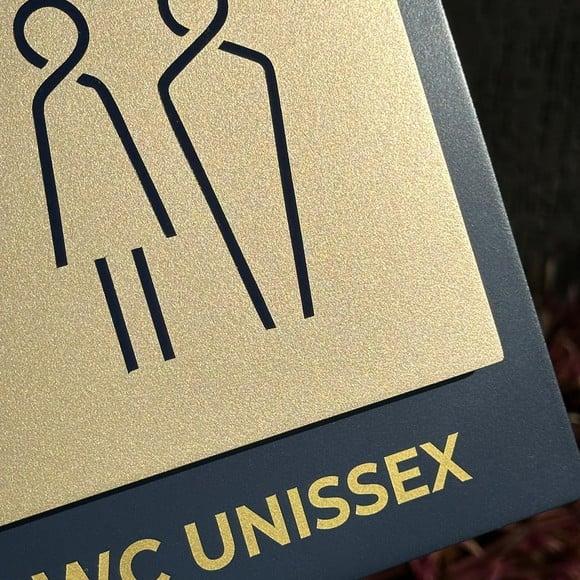 Placa de Identificação de Sala - Modelo Ágata