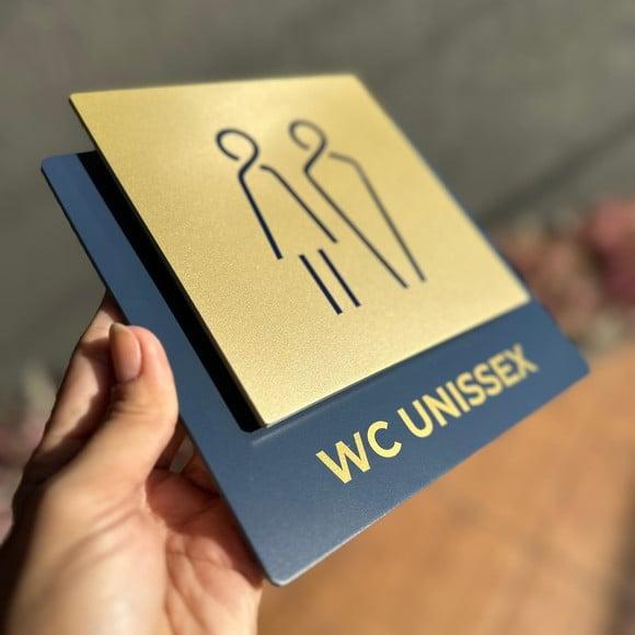 Placa de Identificação de Sala - Modelo Ágata