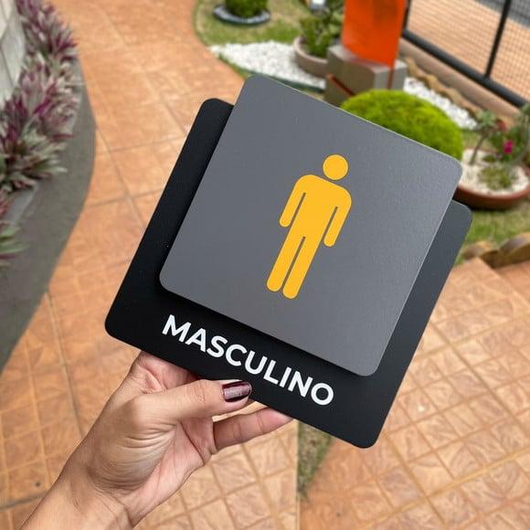 Placa de Identificação de Sala - Modelo Ágata