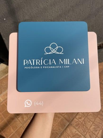 Placa de Identificação de Sala - Modelo Ágata