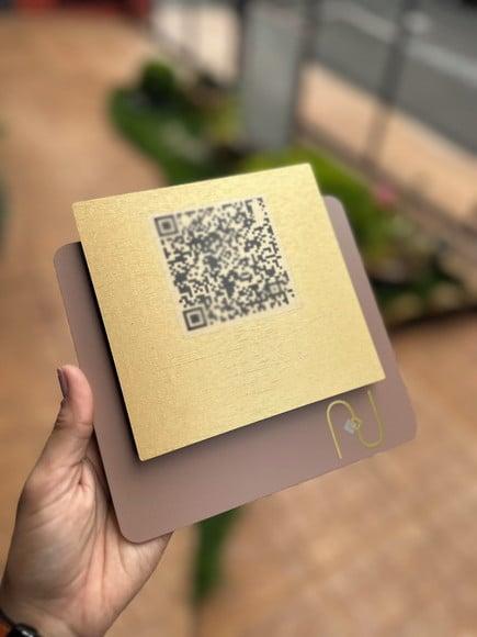 Placa de Identificação de Sala - Modelo Ágata Acm e Acrílico