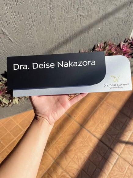 Placa de Identificação de Sala - Modelo Ametista