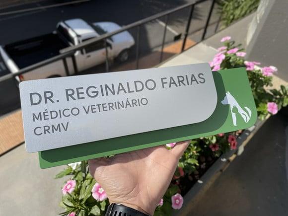 Placa de Identificação de Sala - Modelo Ametista