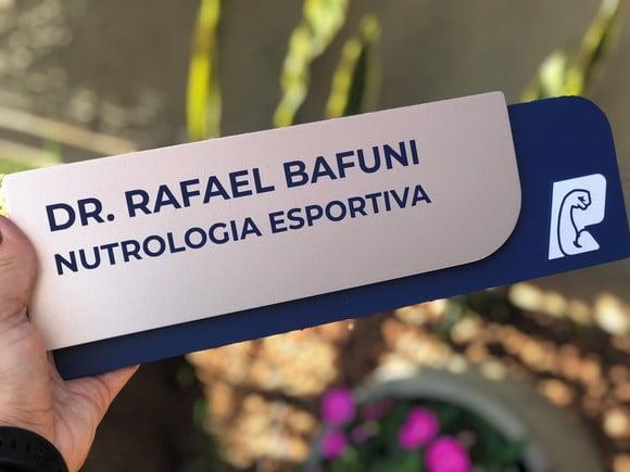 Placa de Identificação de Sala - Modelo Ametista