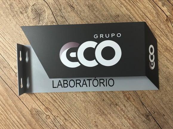Placa de Identificação de Sala - Modelo Apatita