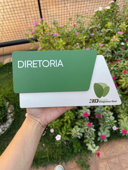 Placa de Identificação de Sala - Modelo Cianita