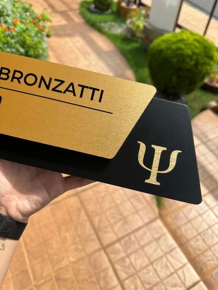 Placa de Identificação de Sala - Modelo Onix