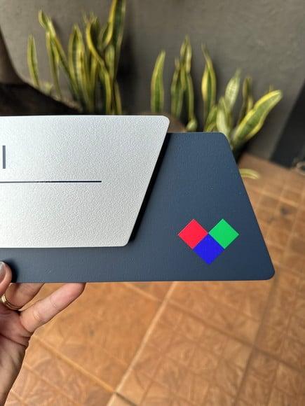 Placa de Identificação de Sala - Modelo Onix